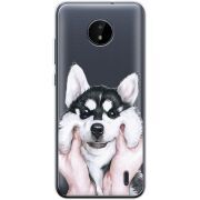 Прозрачный чехол BoxFace Nokia C20 Husky