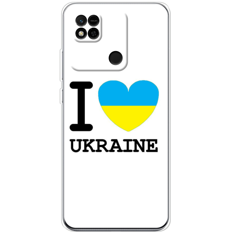 Чехол BoxFace Xiaomi Redmi 10A I love Ukraine