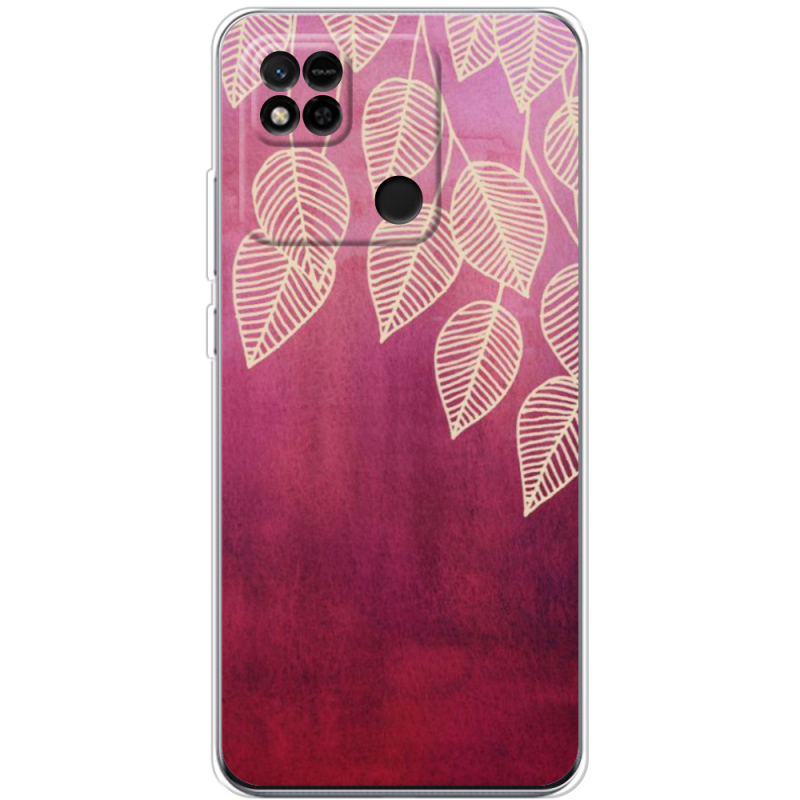 Чехол BoxFace Xiaomi Redmi 10A Gold Leaves