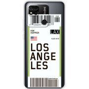 Прозрачный чехол BoxFace Xiaomi Redmi 10A Ticket Los Angeles