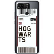 Прозрачный чехол BoxFace Xiaomi Redmi 10A Ticket Hogwarts