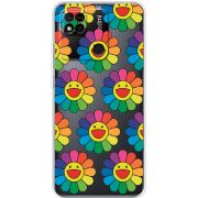 Прозрачный чехол BoxFace Xiaomi Redmi 10A Hippie Flowers