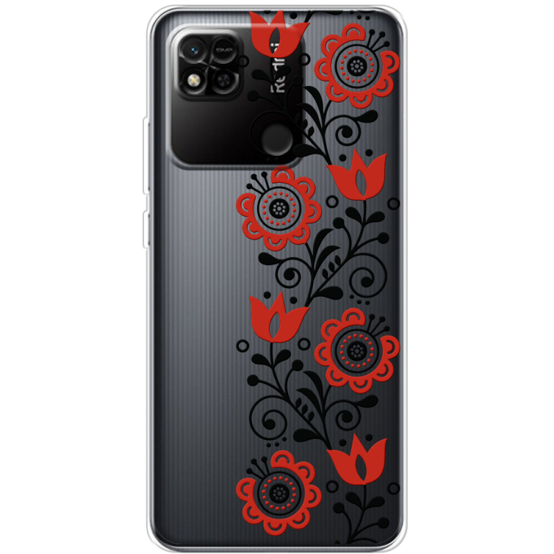 Прозрачный чехол BoxFace Xiaomi Redmi 10A Ethno Ornament