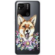 Прозрачный чехол BoxFace Xiaomi Redmi 10A Winking Fox