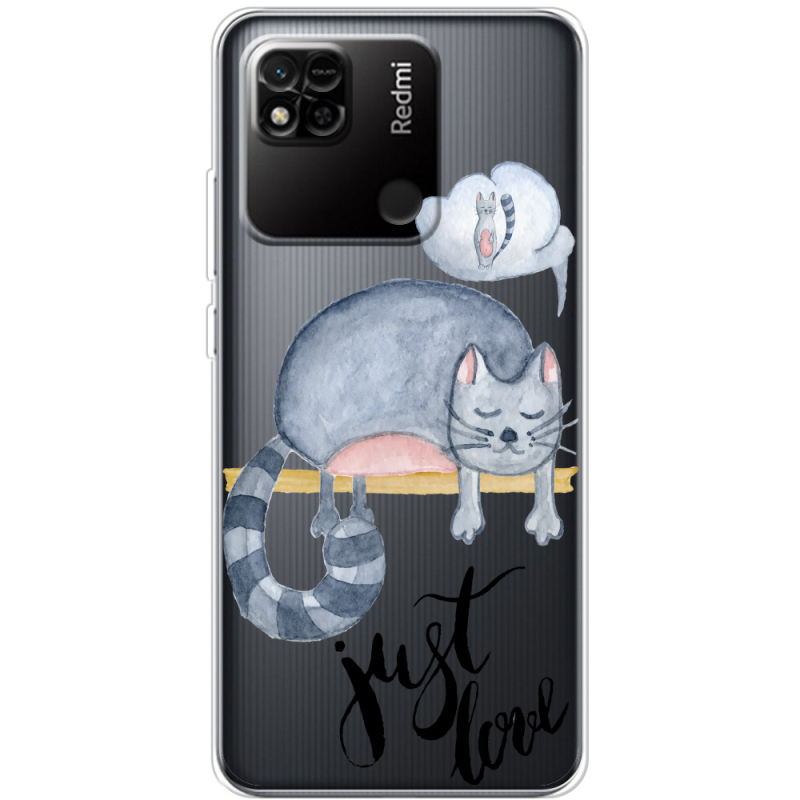 Прозрачный чехол BoxFace Xiaomi Redmi 10A Just Love