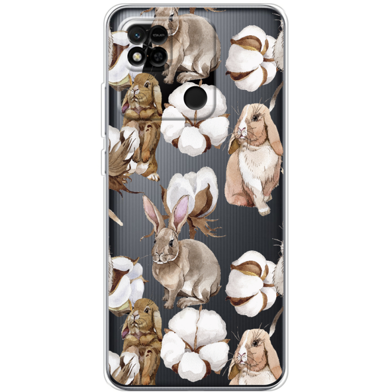 Прозрачный чехол BoxFace Xiaomi Redmi 10A Cotton and Rabbits
