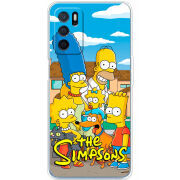 Чехол BoxFace OPPO A16 The Simpsons