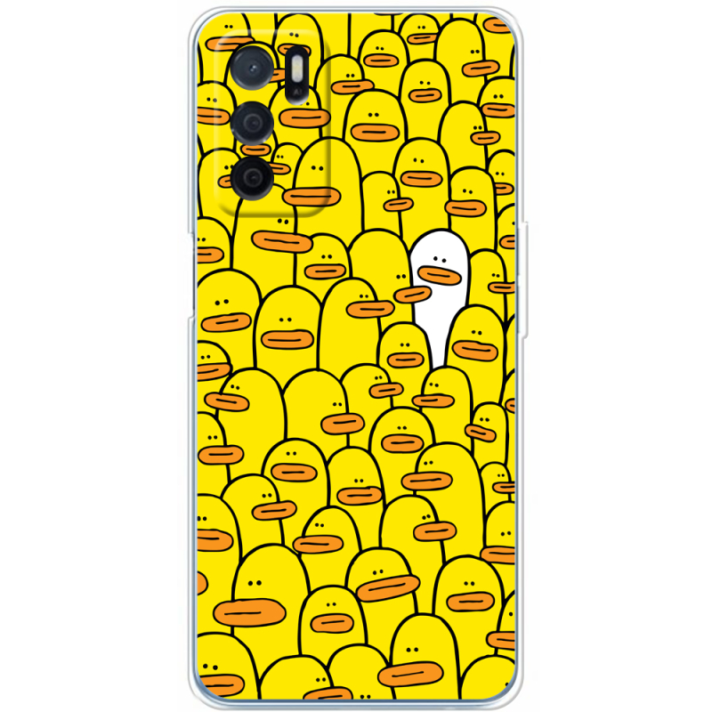 Чехол BoxFace OPPO A16 Yellow Ducklings