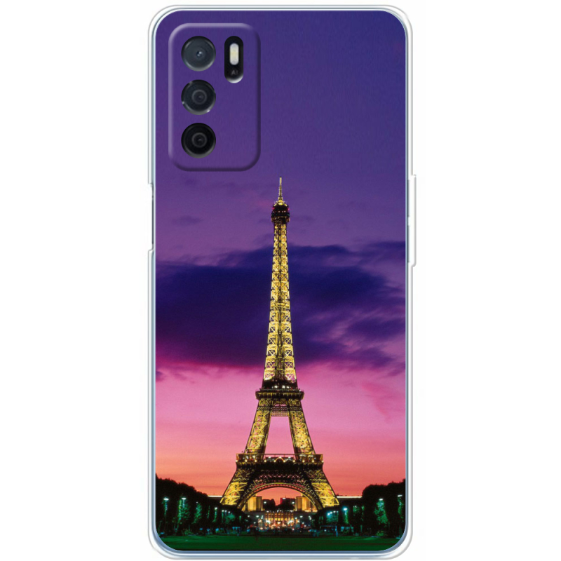 Чехол BoxFace OPPO A16 Полночь в Париже