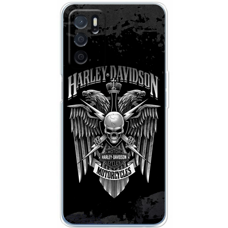 Чехол BoxFace OPPO A16 Harley Davidson