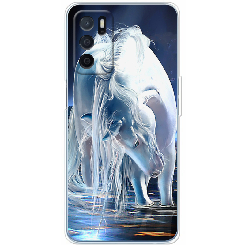 Чехол BoxFace OPPO A16 White Horse