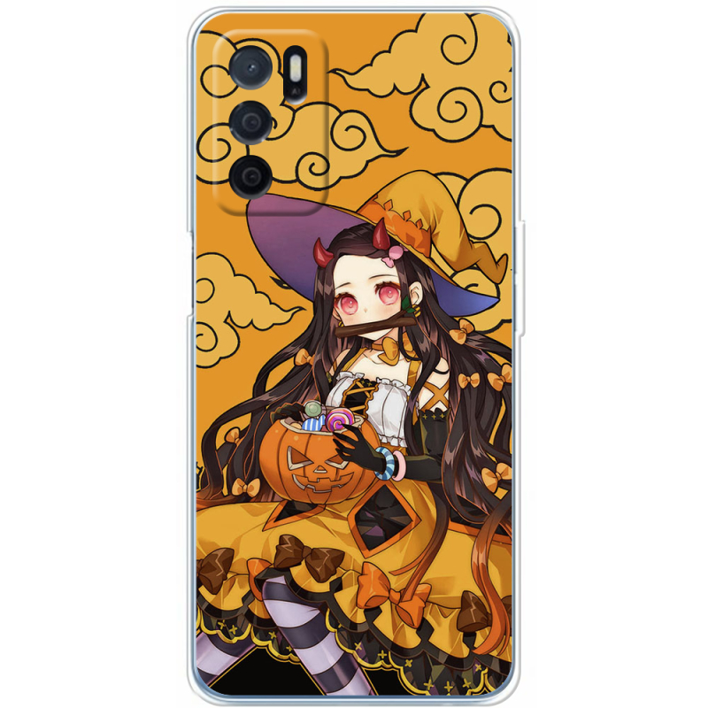 Чехол BoxFace OPPO A16 Kamado Nezuko Halloween