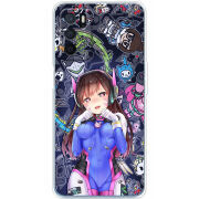 Чехол BoxFace OPPO A16 Overwatch D.VA