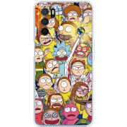 Чехол BoxFace OPPO A16 Rick and Morty