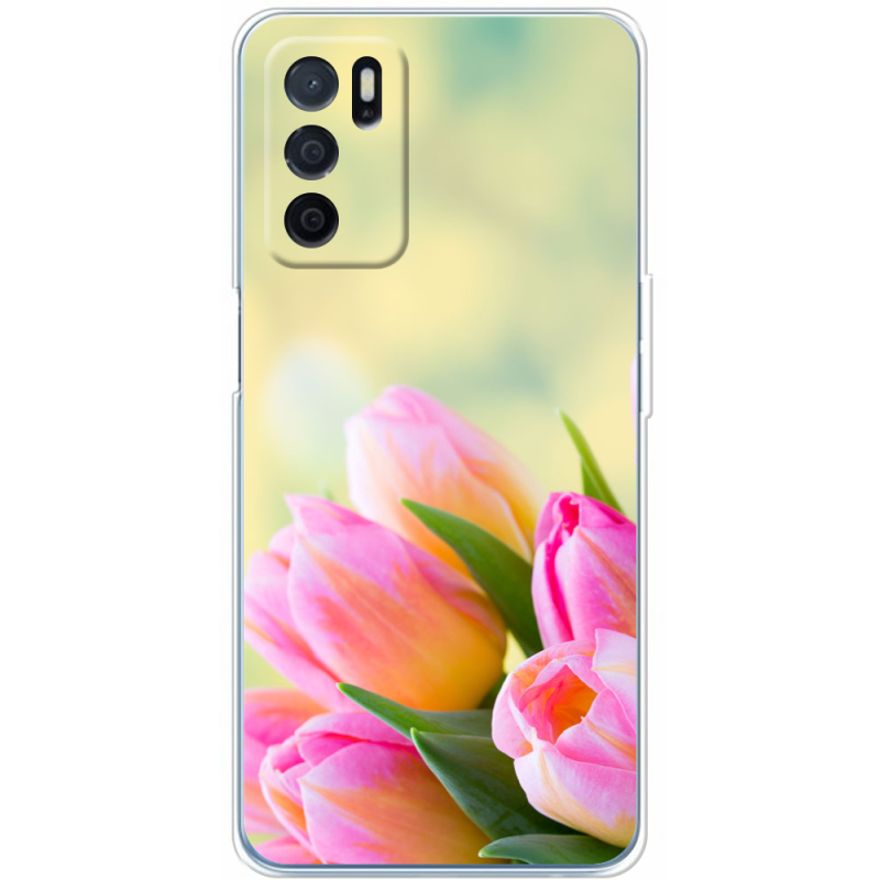 Чехол BoxFace OPPO A16 Bouquet of Tulips