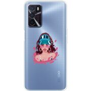 Прозрачный чехол BoxFace OPPO A16 Selena Gomez