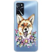 Прозрачный чехол BoxFace OPPO A16 Winking Fox