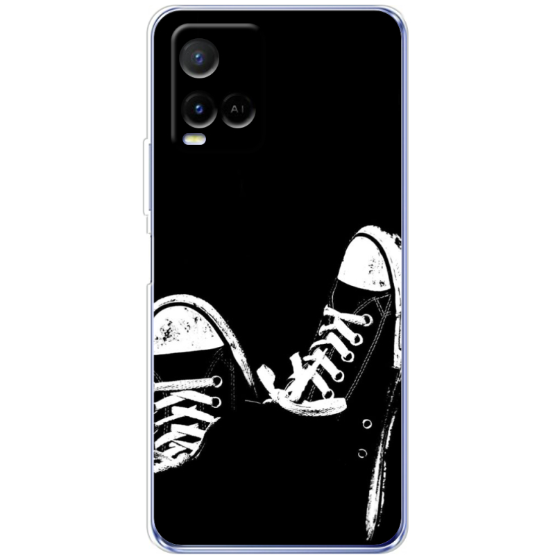 Чехол BoxFace Vivo Y21 Black Sneakers