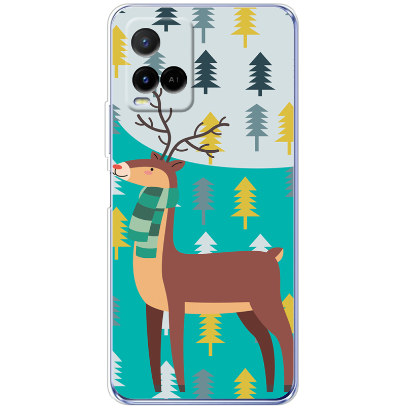 Чехол BoxFace Vivo Y21 Foresty Deer