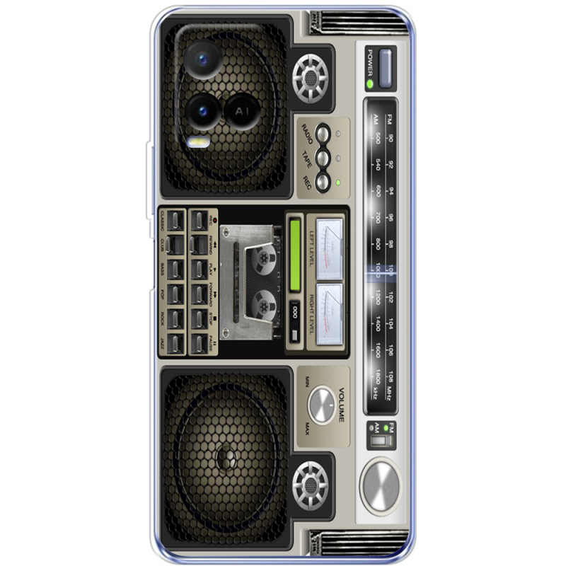 Чехол BoxFace Vivo Y21 Old Boombox