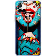 Чехол BoxFace Vivo Y21 Girl Pop Art