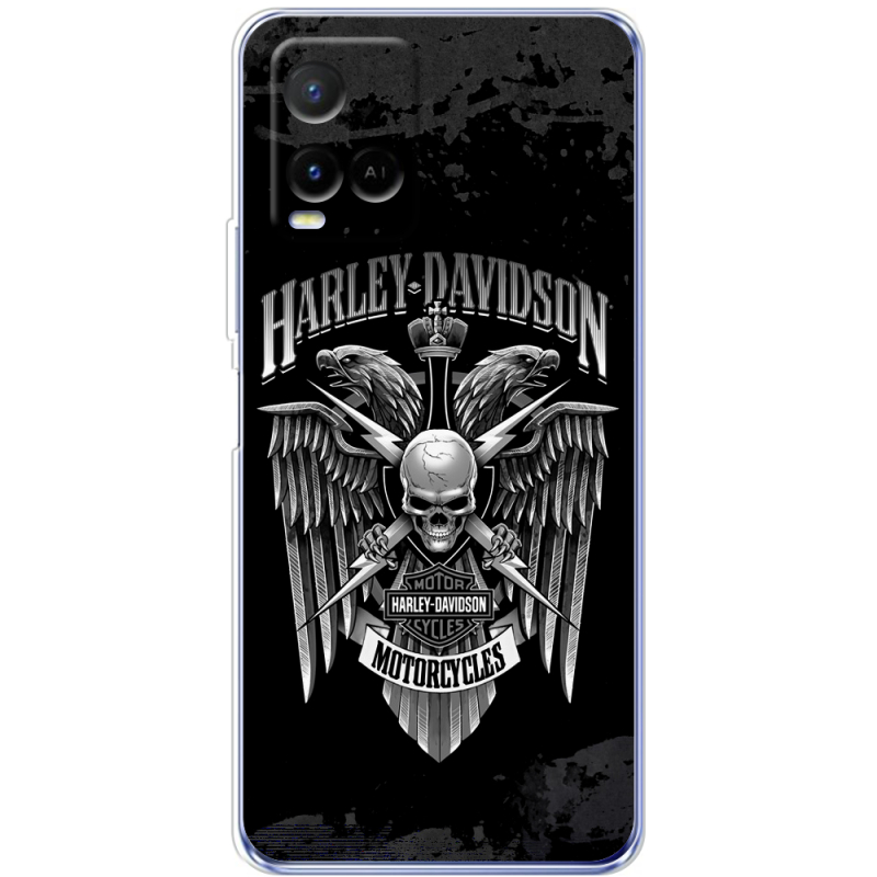 Чехол BoxFace Vivo Y21 Harley Davidson