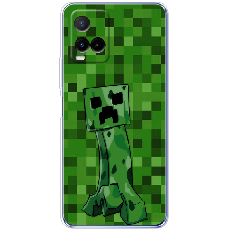 Чехол BoxFace Vivo Y21 Minecraft Creeper