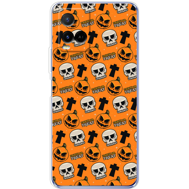 Чехол BoxFace Vivo Y21 Halloween Trick or Treat