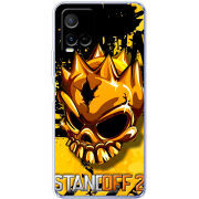 Чехол BoxFace Vivo Y21 StandOff 2 gold