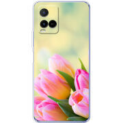 Чехол BoxFace Vivo Y21 Bouquet of Tulips