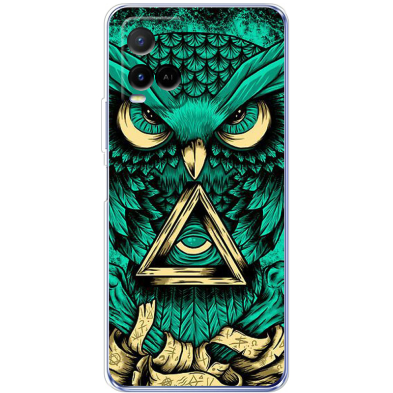 Чехол BoxFace Vivo Y21 Masonic Owl