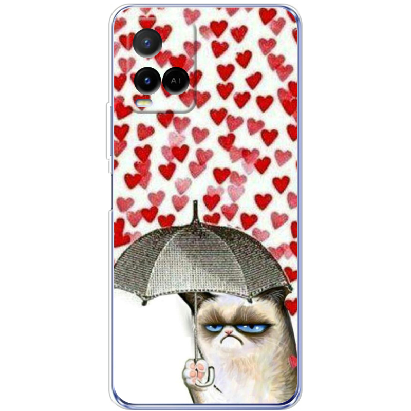 Чехол BoxFace Vivo Y21 Raining Hearts