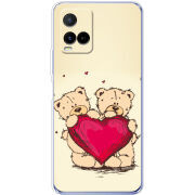 Чехол BoxFace Vivo Y21 Teddy Bear Love