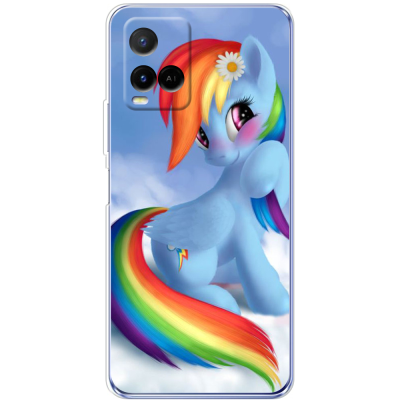 Чехол BoxFace Vivo Y21 My Little Pony Rainbow Dash