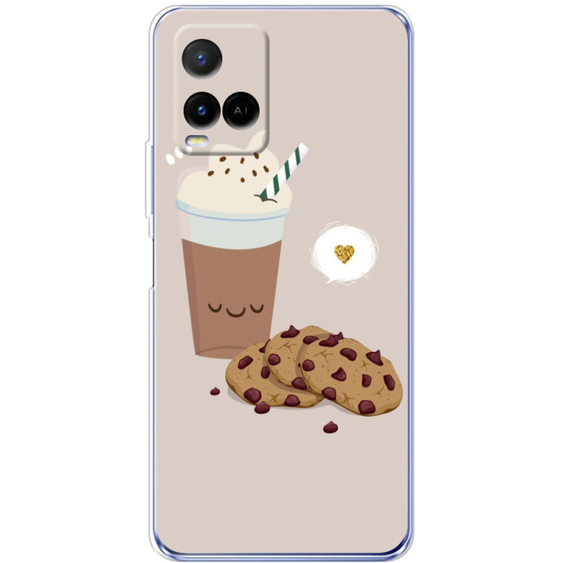 Чехол BoxFace Vivo Y21 Love Cookies