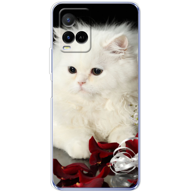 Чехол BoxFace Vivo Y21 Fluffy Cat