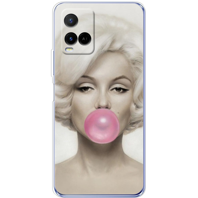 Чехол BoxFace Vivo Y21 Marilyn Monroe Bubble Gum