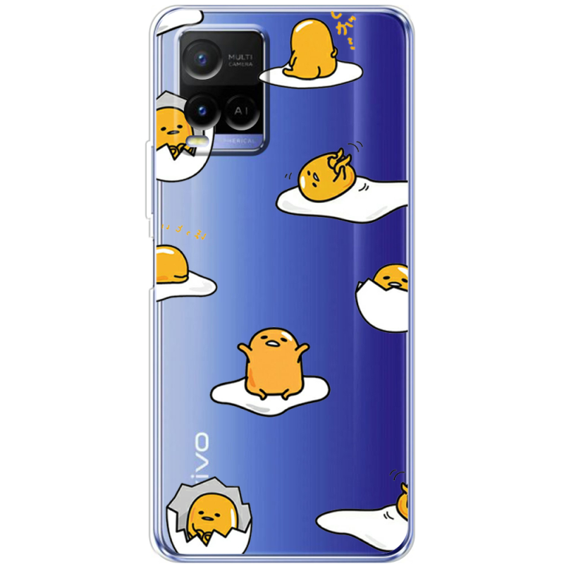 Прозрачный чехол BoxFace Vivo Y21 Gudetama