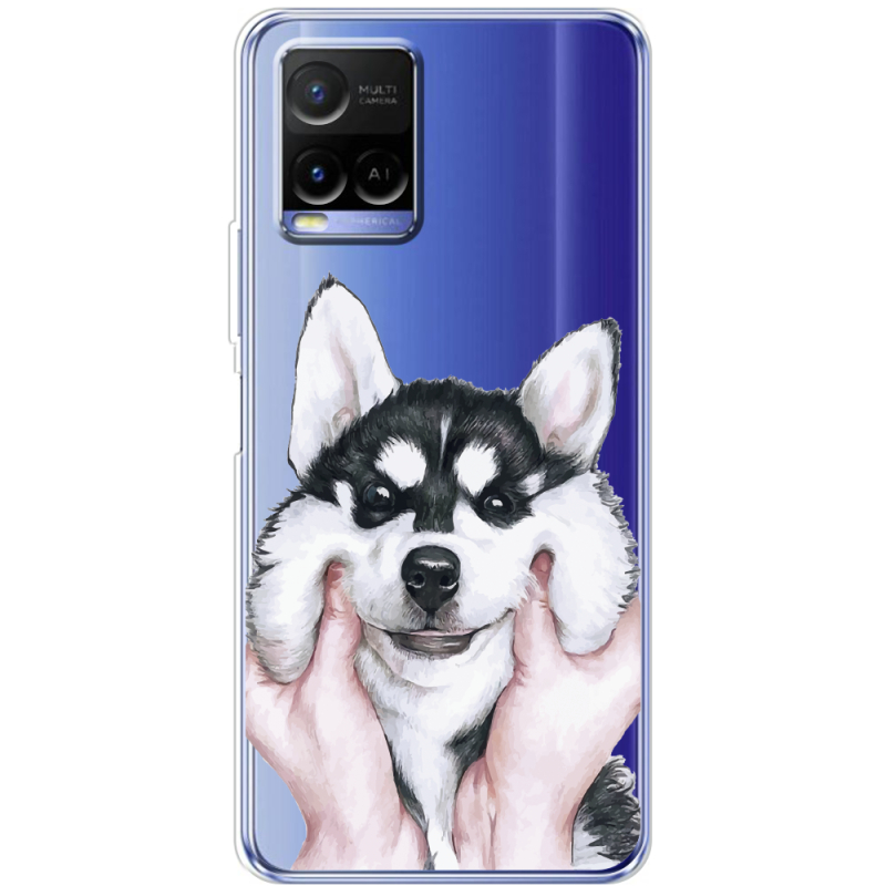 Прозрачный чехол BoxFace Vivo Y21 Husky