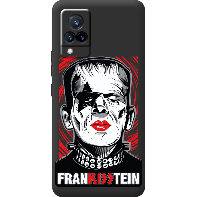 Черный чехол BoxFace Vivo V21 Frankisstein