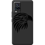 Черный чехол BoxFace Vivo V21 Eagle