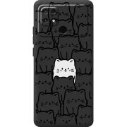 Черный чехол BoxFace Poco C40 