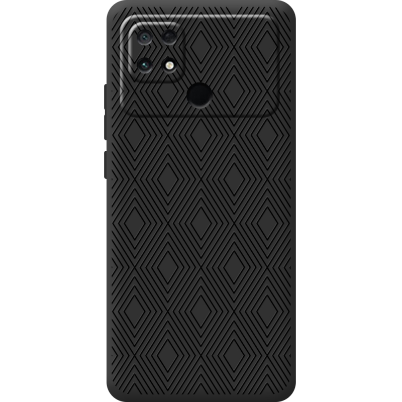 Черный чехол BoxFace Poco C40 