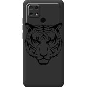 Черный чехол BoxFace Poco C40 Tiger