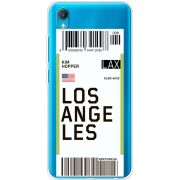 Прозрачный чехол BoxFace Vivo Y1S Ticket Los Angeles