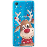 Прозрачный чехол BoxFace Vivo Y1S Winter Deer