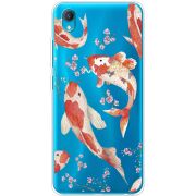 Прозрачный чехол BoxFace Vivo Y1S Japanese Koi Fish