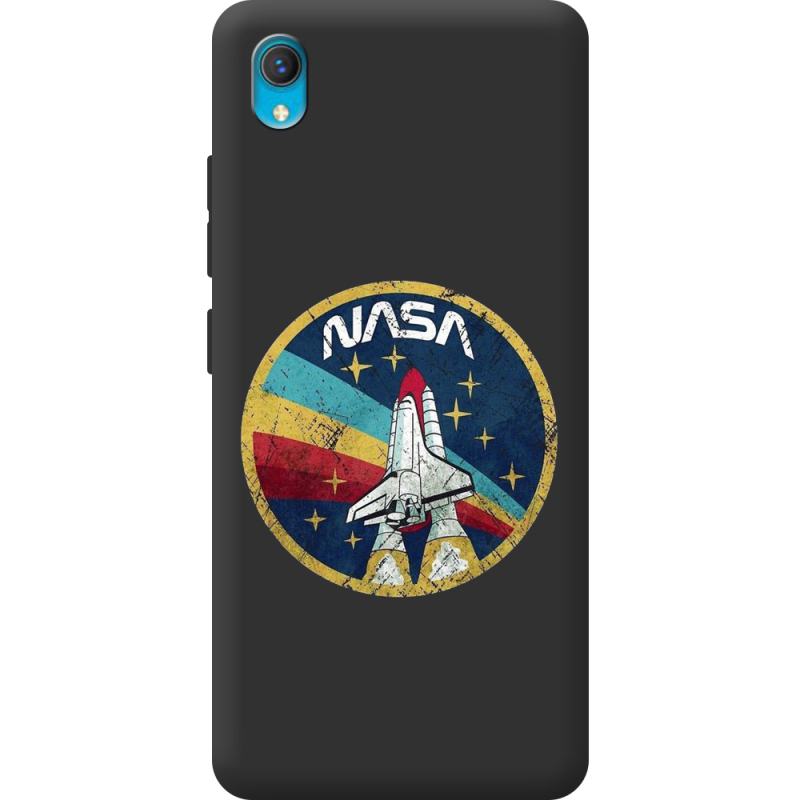 Черный чехол BoxFace Vivo Y1S NASA