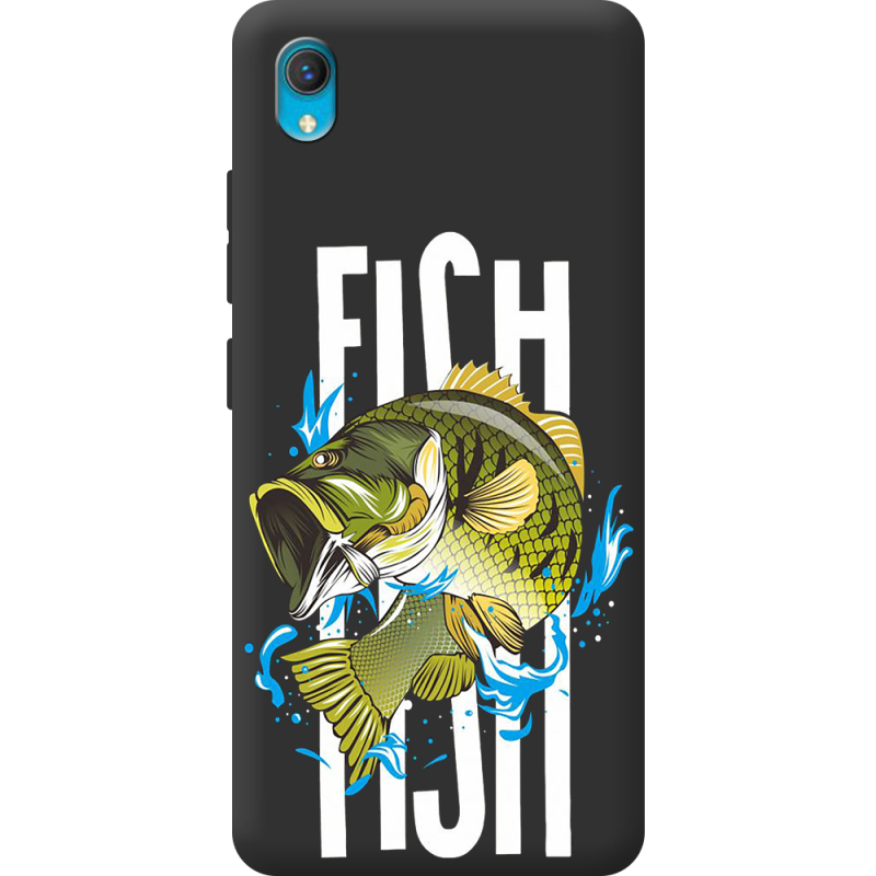 Черный чехол BoxFace Vivo Y1S Fish