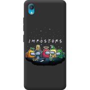 Черный чехол BoxFace Vivo Y1S Among Us Impostors